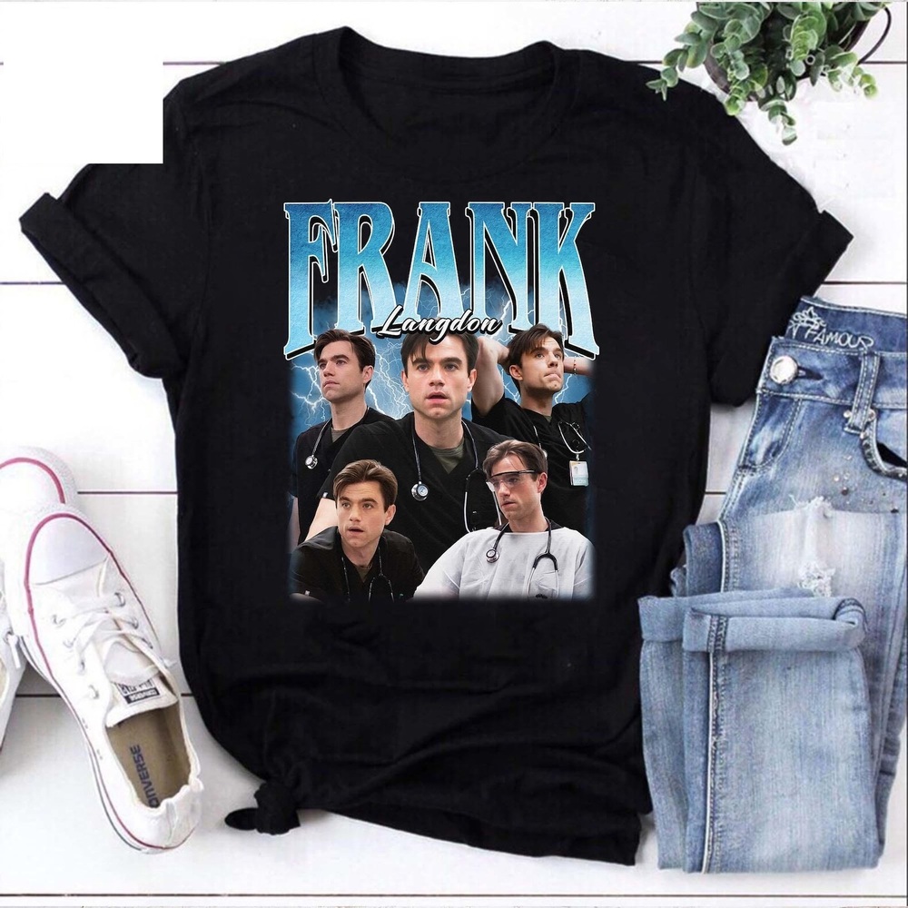 Dr Frank Langdon T-Shirt, Dr Frank Langdon Retro Shirt